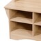 Flash Furniture Paisley 31.5in. Wide Hall Tree w/Bench, 3 Single Storage Hooks, and 4 Lower Storage Cubbies NAN-FY-HY-HT06-WTHWD-GG - alternate 10